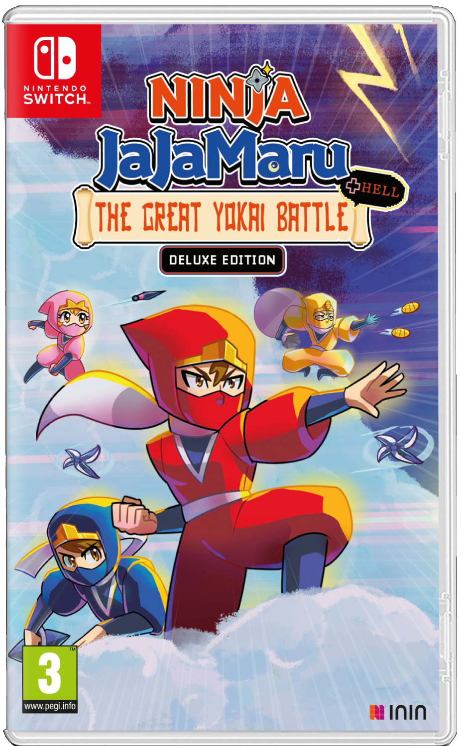 Ninja JaJaMaru The Great Yokai Battle + Hell Deluxe Edition Нинтендо Суич