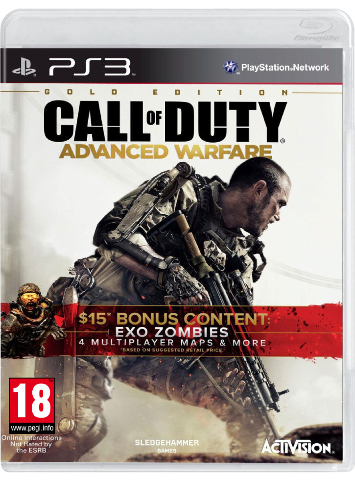 Call of Duty Advanced Warfare Gold Edition Плейстейшън 3