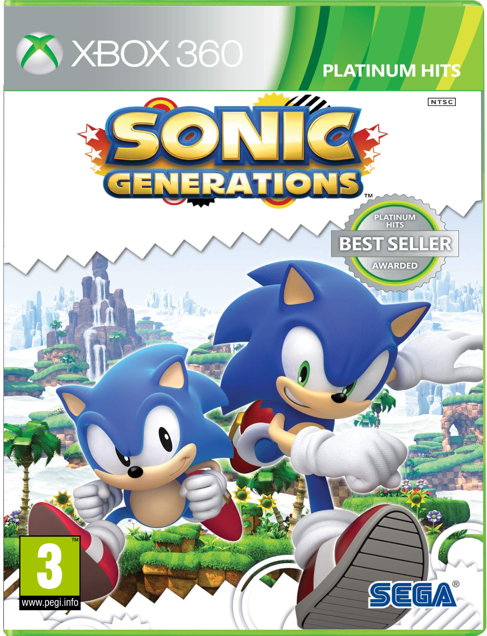 Sonic Generations Platinum Hits XBOX 360