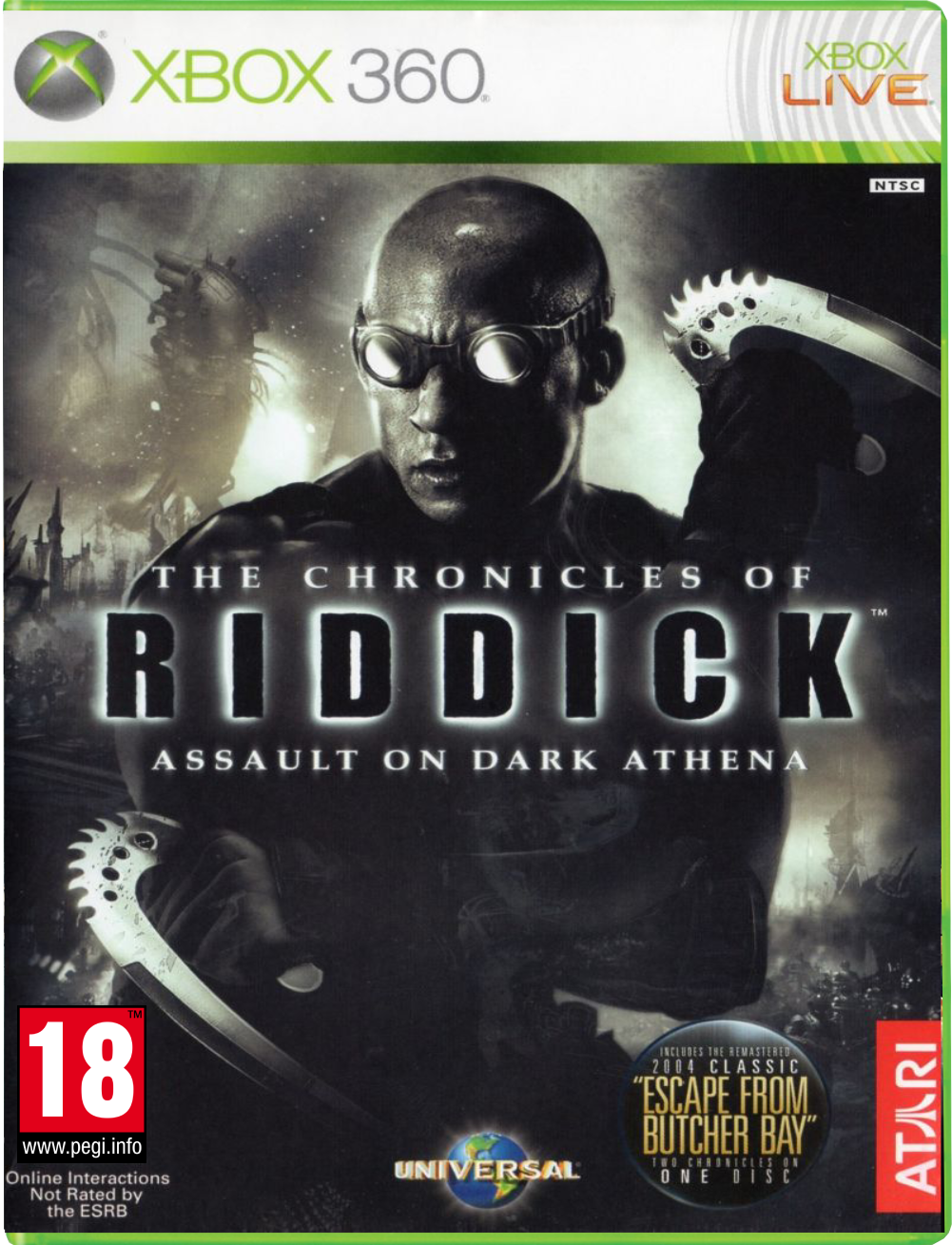 Chronicles of Riddick Assault On Dark Athena XBOX 360