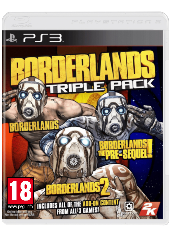 Borderlands Triple Pack Плейстейшън 3