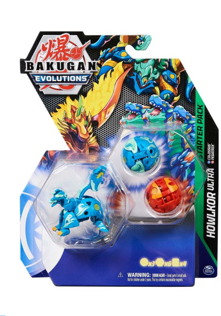 Bakugan Evolutions Howlkor Ultra Starter Pack (6063601)