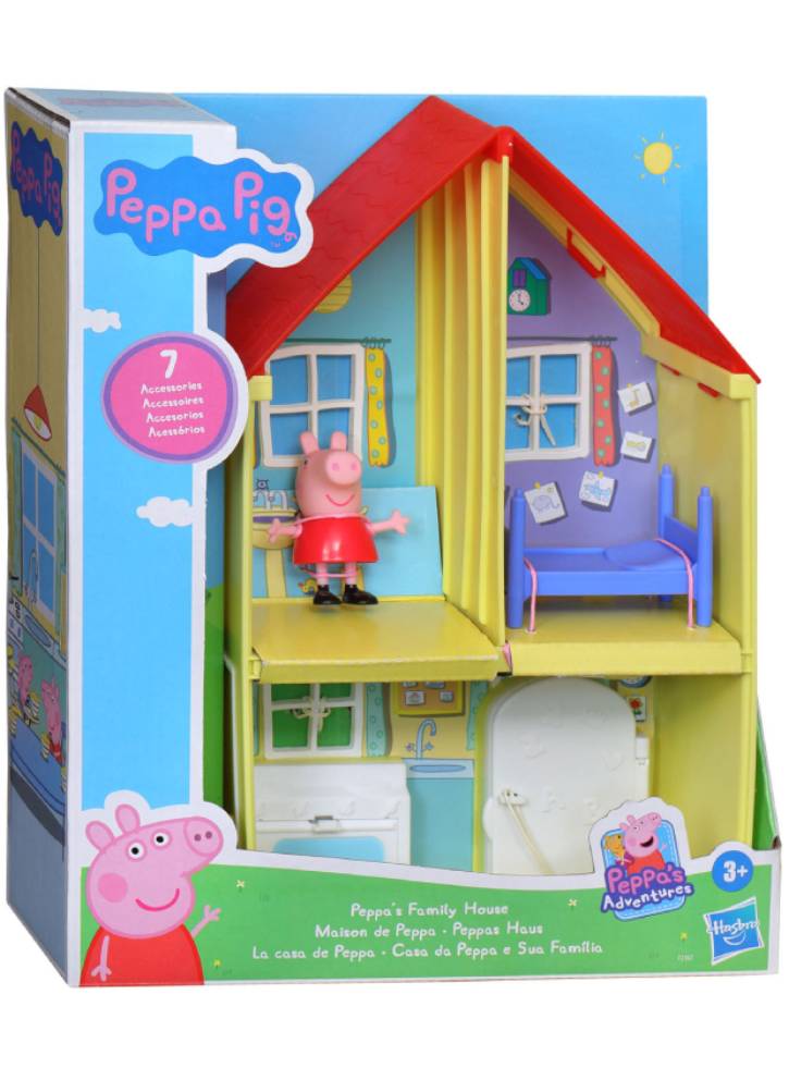 Casuta Peppa Pig Peppas Family House Playset