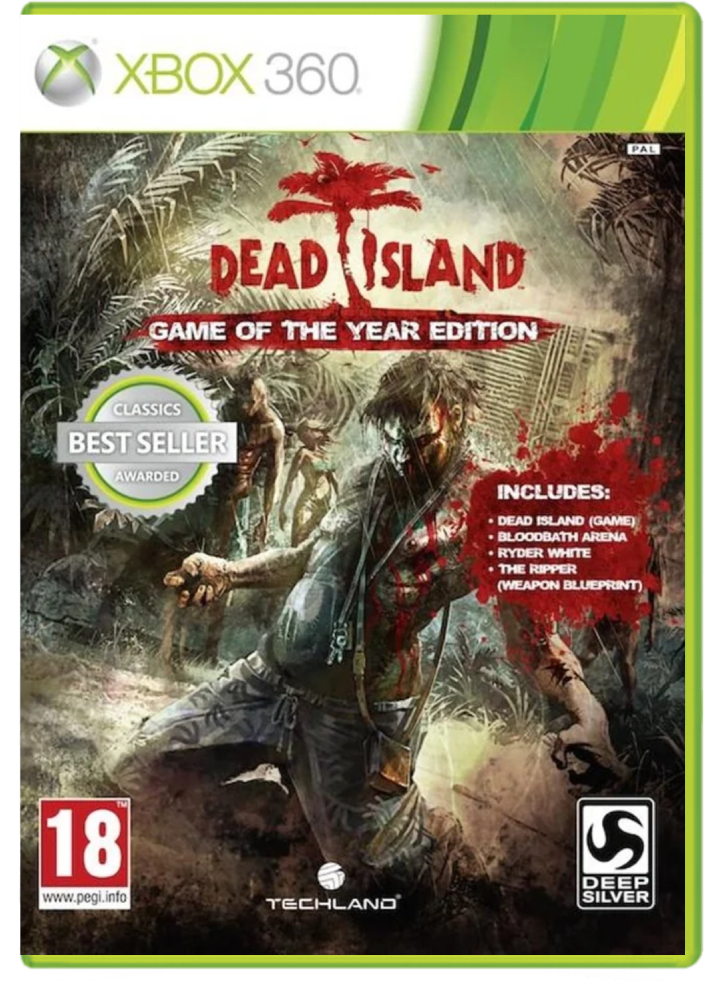 Dead Island Game of the Year Edition Platinum Hits XBOX 360