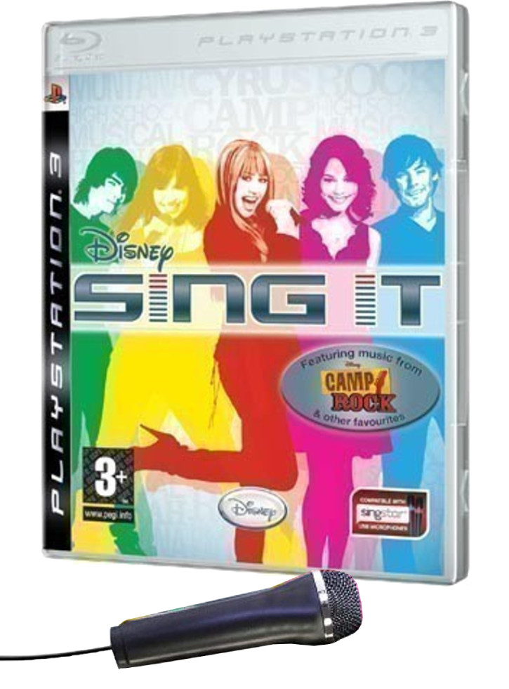 Disney Sing It Bundle with Microphone Плейстейшън 3