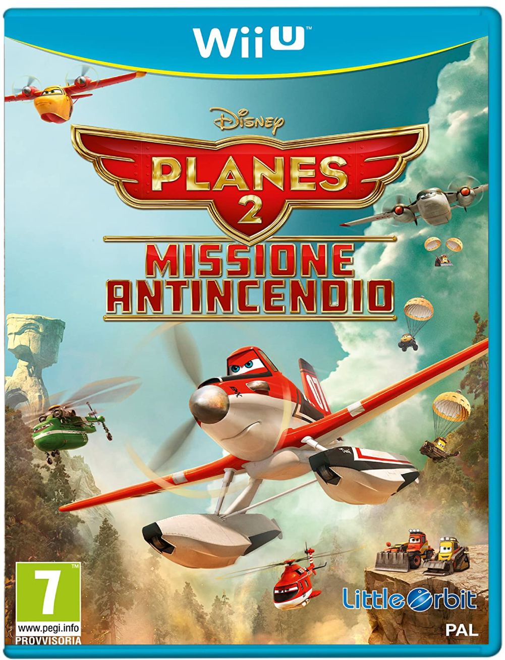 Disney Planes Missione Antincendio Fire and Rescue Нинтендо Wii-U