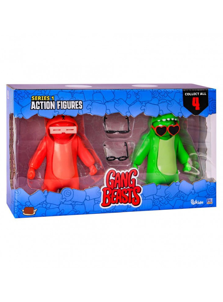 Set 2 Random Gang Beasts Action 11.5cm