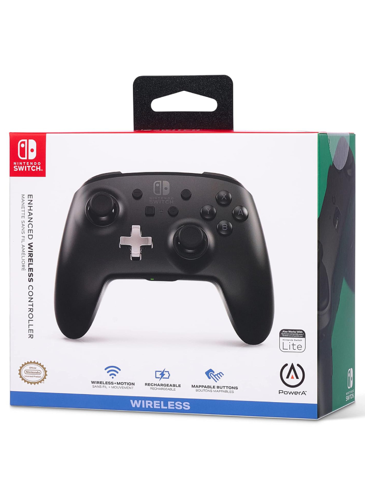 Controller PowerA Enhanced Wireless Black - NSW