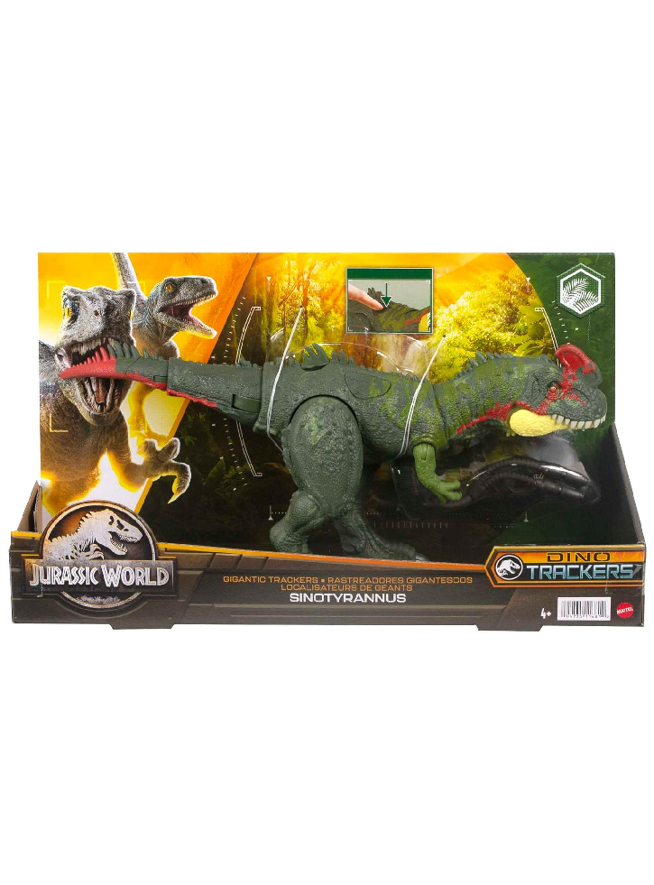 Dinozaurul Jurassic World Gigantic Dino Trackers Sinotyrannus Large