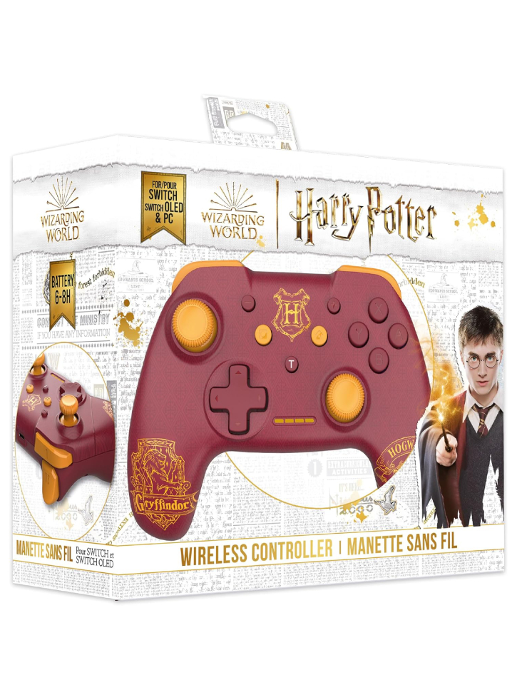 Controller Harry Potter Wireless Gryffindor NSW