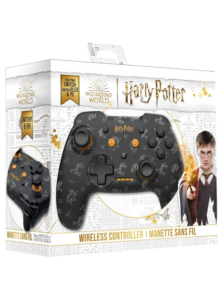 Controller Harry Potter Wireless Black NSW