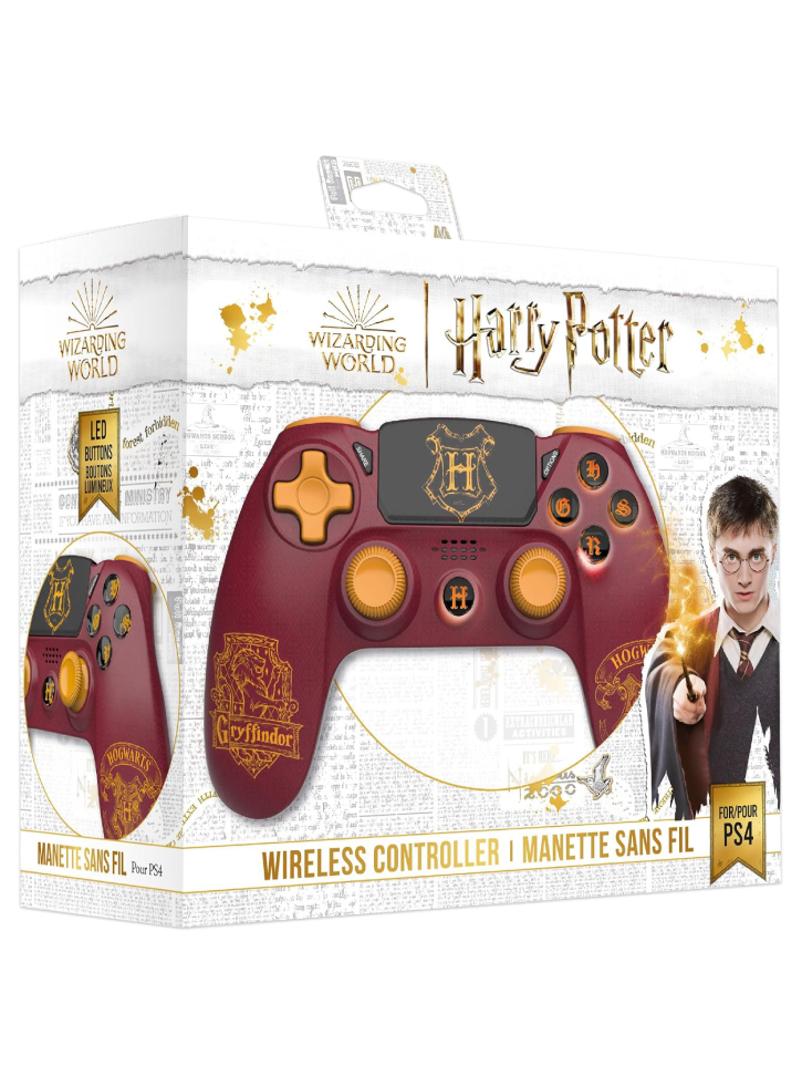 Controller Harry Potter Wireless Gryffindor - PS4