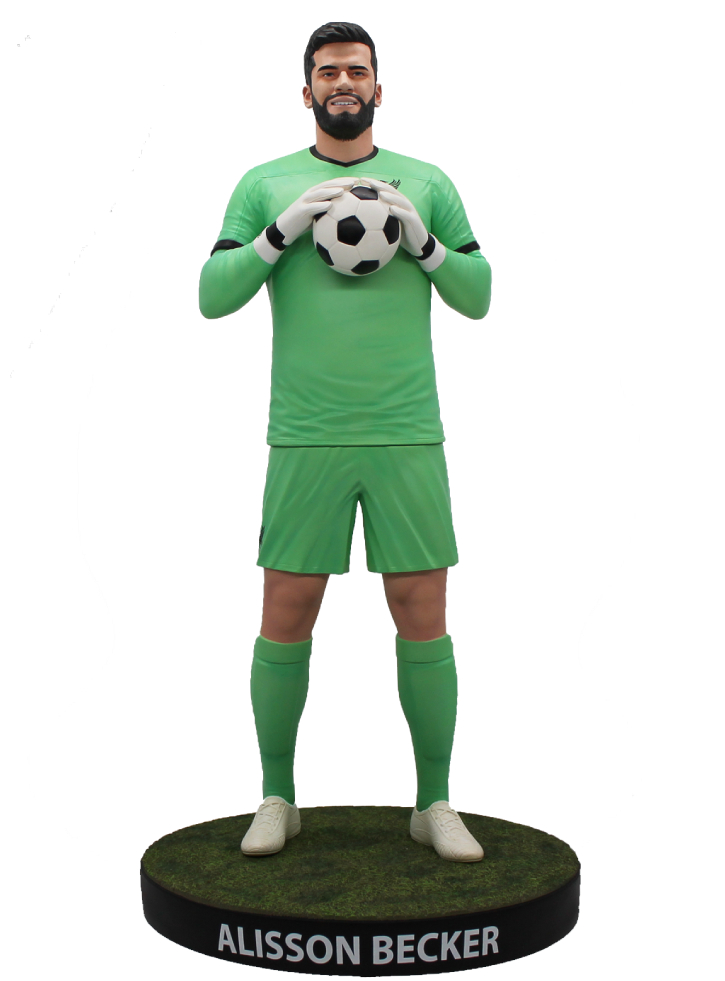 Figurina Footballs Finest Liverpool Alisson Becker 60cm