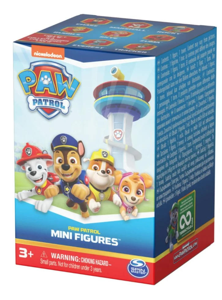 Mini Paw Patrol Pups 5cm