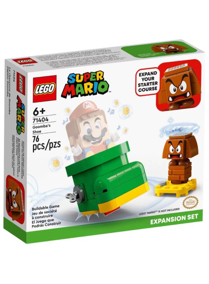 LEGO Super Mario Goomba\'s Shoe Expansion Set (71404)