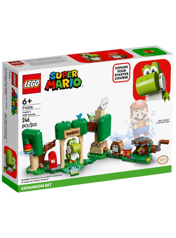 LEGO Super Mario Yoshi\'s Gift House Expansion Set (71406)