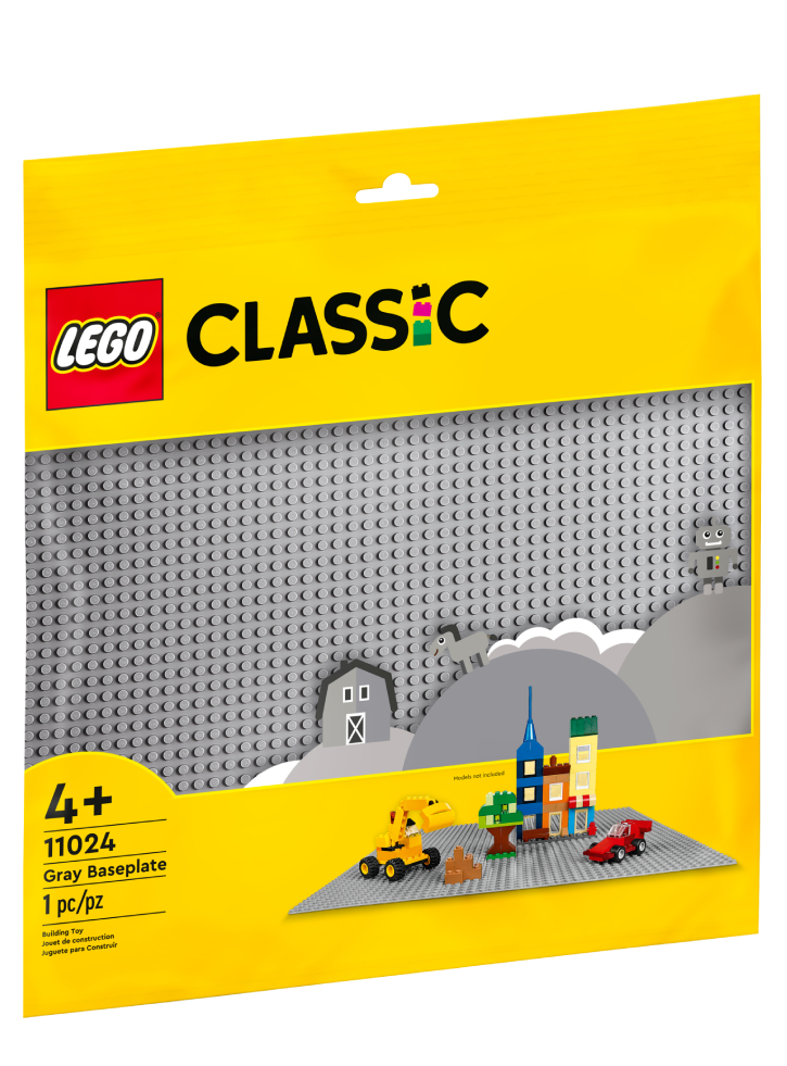 LEGO Classic Gray Baseplate (11024)