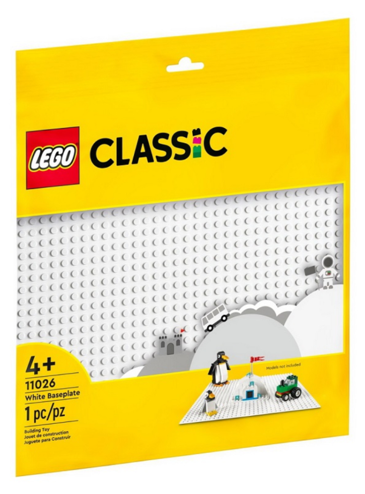 LEGO Classic White Baseplate (11026)