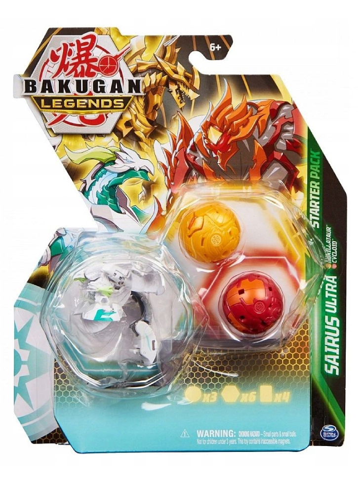 Bakugan Spin Master Legends Sairus Ultra Auxillataur Cycloid Pack (20140287)