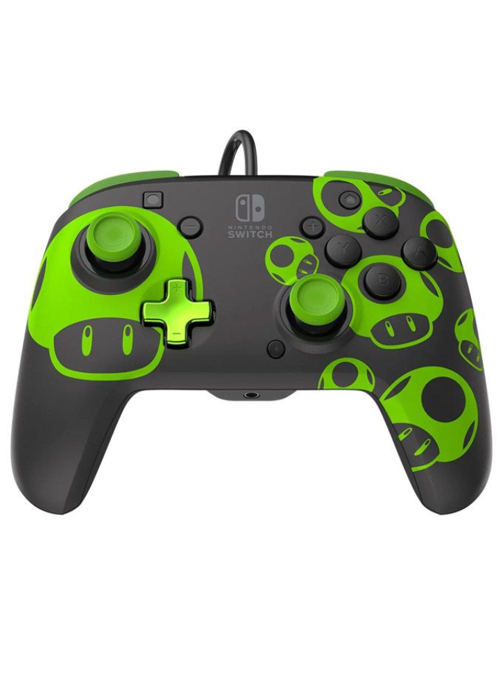 Controller PDP Rematch Wired 1Up Glow In The Dark - NSW