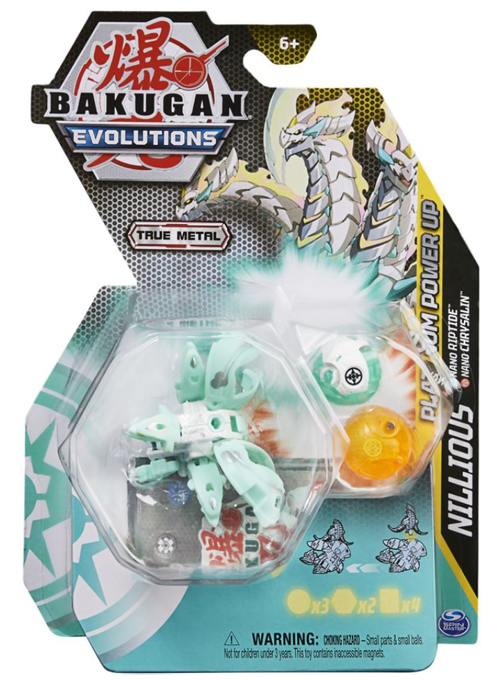 Bakugan Diecast Power Nillisious White (6063493)