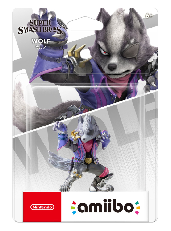 Amiibo Wolf Super Smash