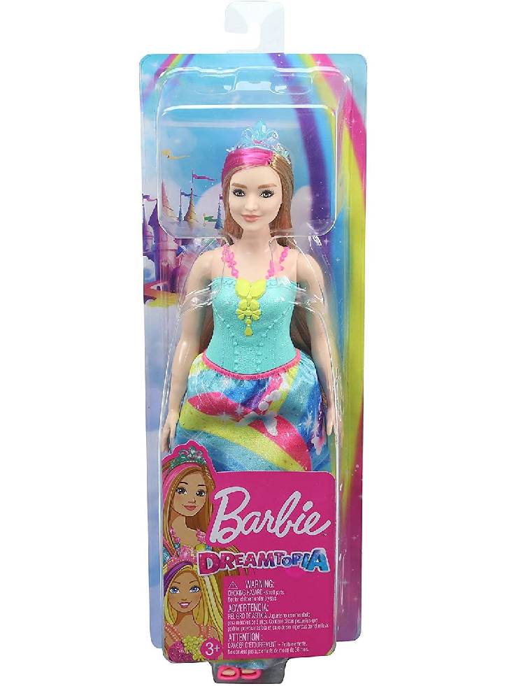 Papusa Barbie Dreamtopia Princess Blue Tiara (GJK16)