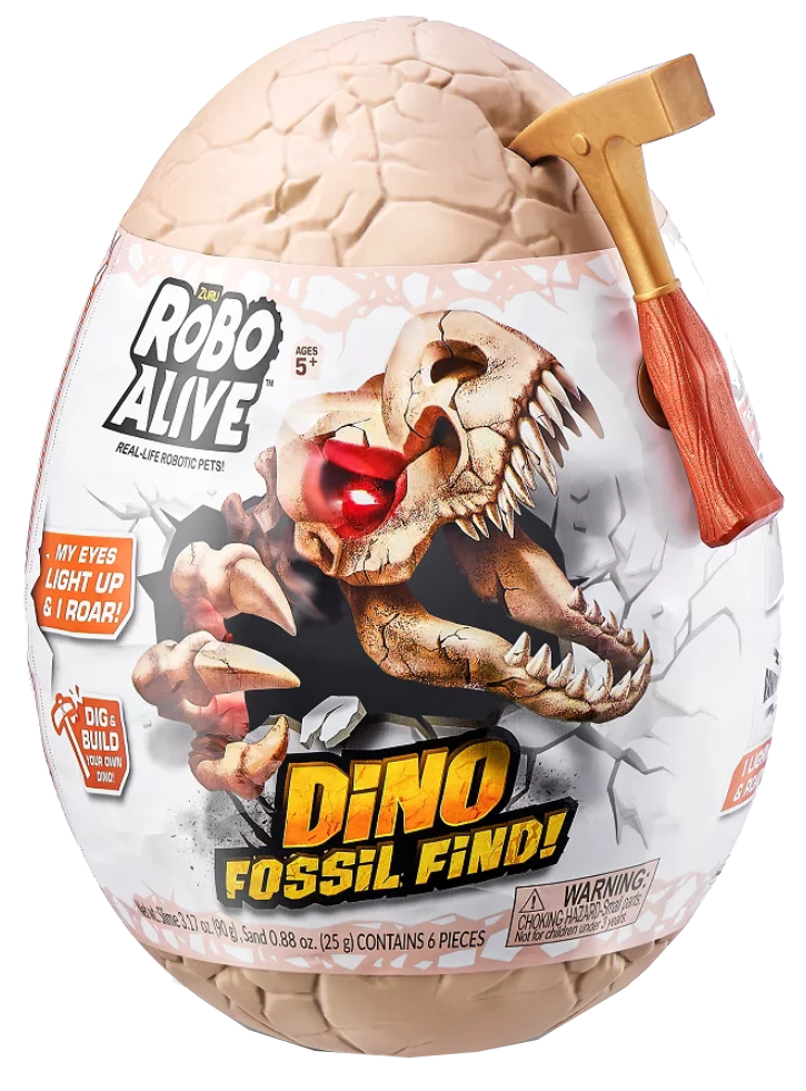 Dino Fossil Find Robo Alive Surprise Egg