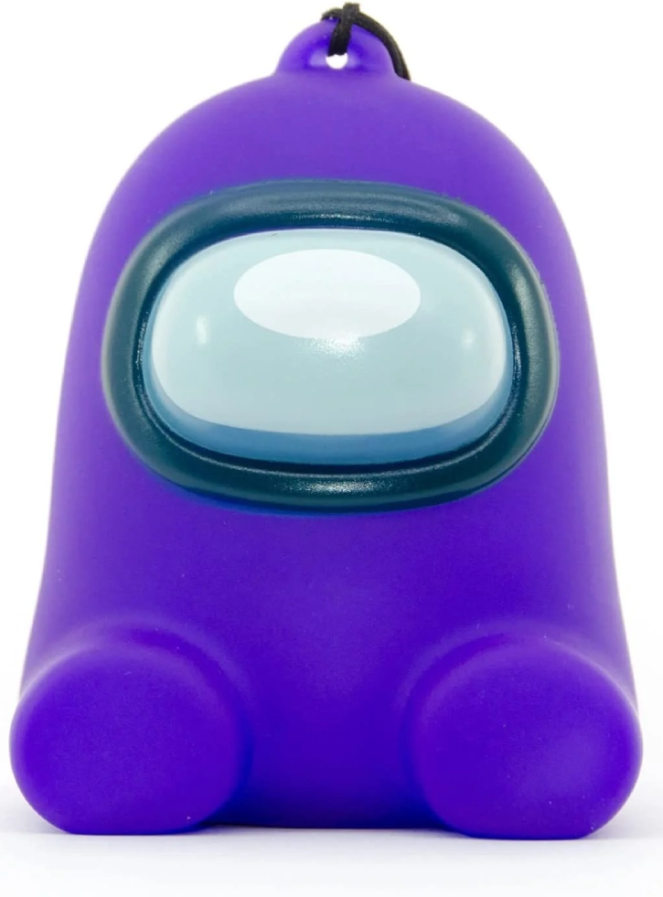 Figurina Among Us Light Up Character Purple 9cm