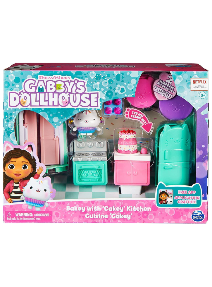 Gabby\'s Dollhouse Deluxe Room Cakey Kitchen (6062035)