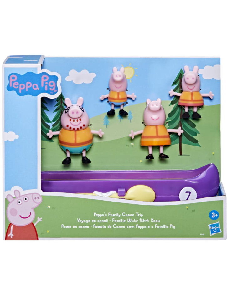 Peppa Pig Peppa\'S Family Canoe Trip (F3660)