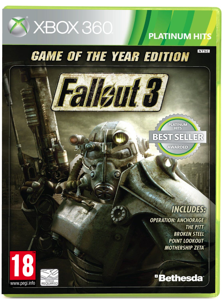 Fallout 3 Game of the Year Edition XBOX 360