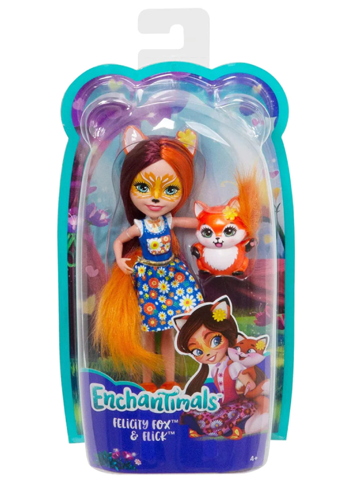 Papusa Enchantimals Mini Felicity Fox Flick (FXM71)