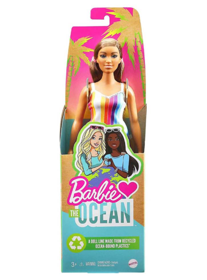 Papusa Barbie Loves The Ocean Coloured Brunette (GRB38)