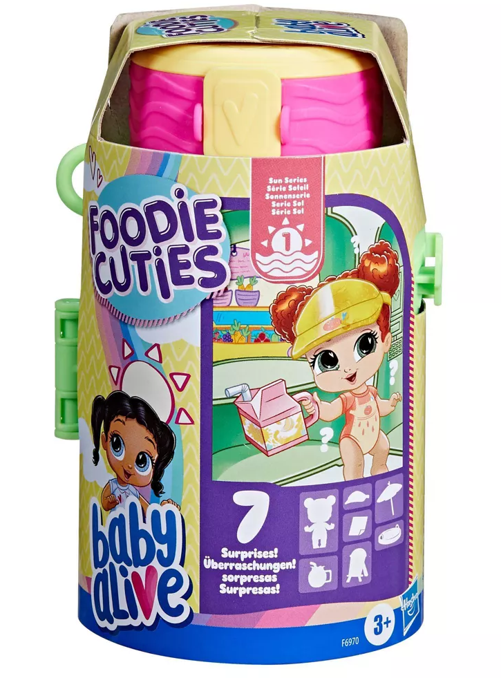 Set Baby Alive Foodie Cuties Sun Series Drink Bottle F6970