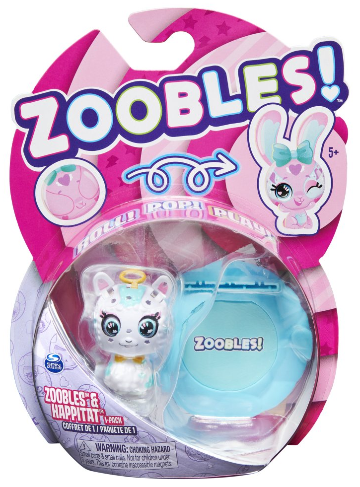 Spin Master Zoobles Z-Girlz Happitat Angel Llama (1Pack) (20134944)