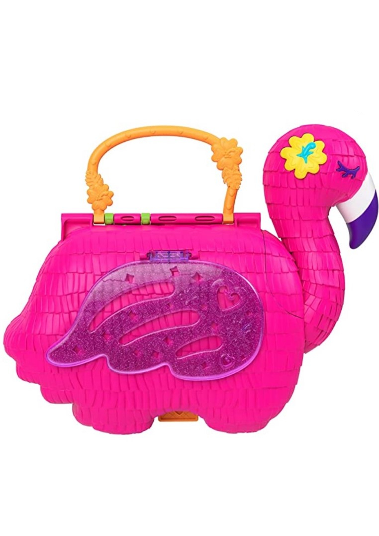 Set Polly Pocket Flamingo Party Piniata (HGC41)