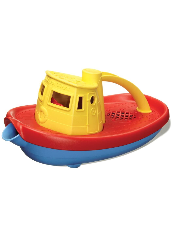 Green Toys Tug Boat Yellow (TUG01R-Y)