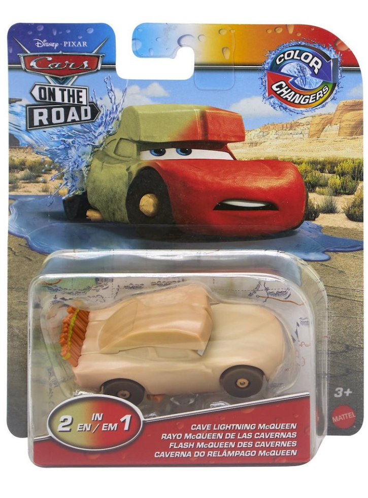 Masina Disney Cars On the Road Color Changers Cave Lightning McQueen (HMD67)