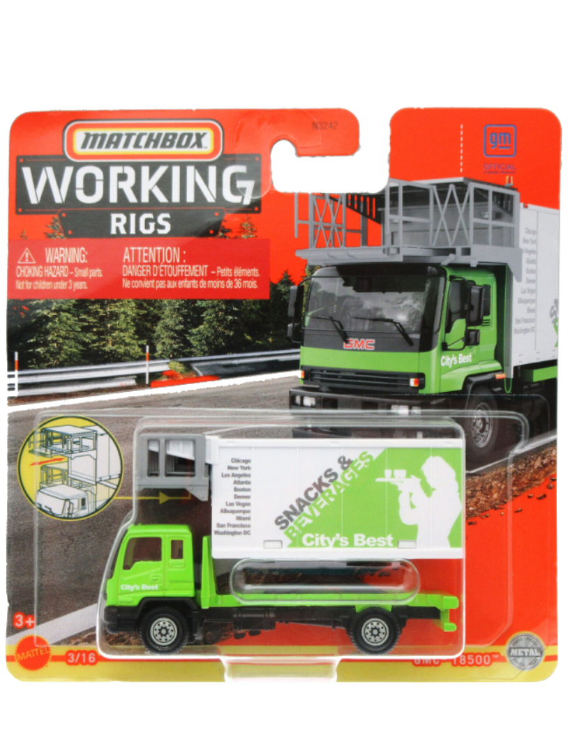 Matchbox Real Working Rigs GMC T8500 Truck (HFH24)