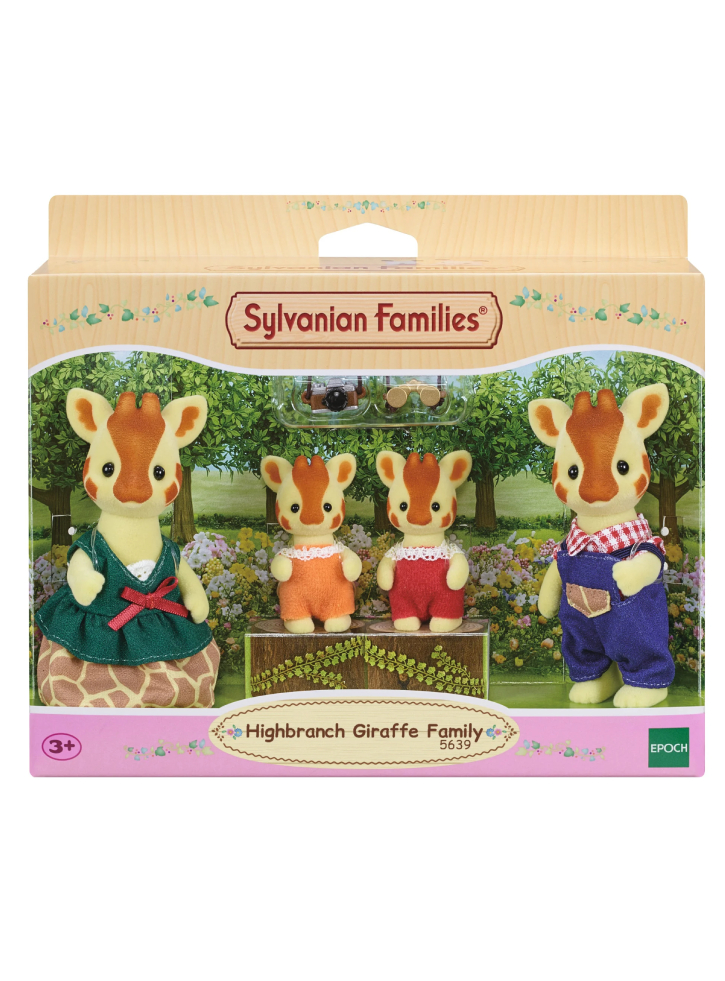 Sylvanian Families Highbranch Giraffe Family 5639