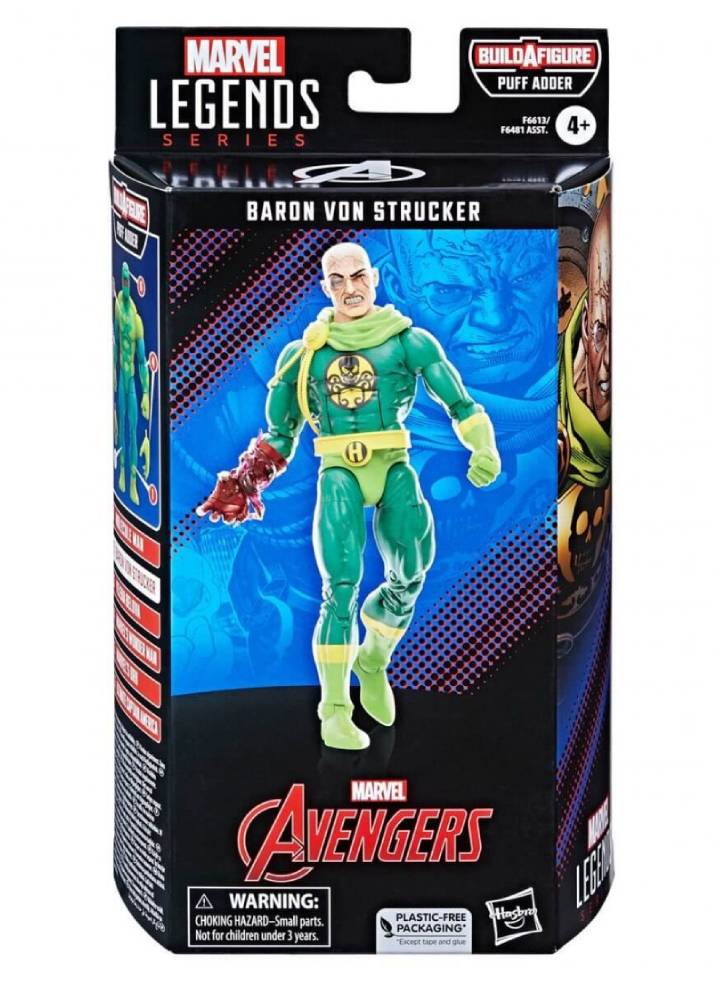 Marvel Legends Baron Von Strucker 15cm F6613