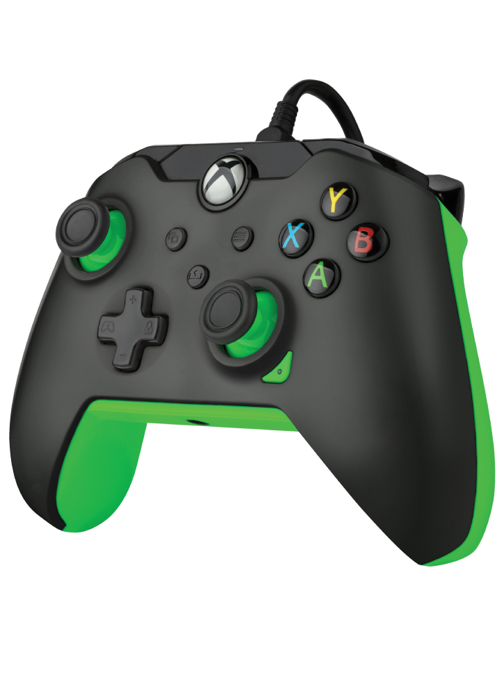 PDP Gaming Wired Controller Neon Black - Xbox Series X