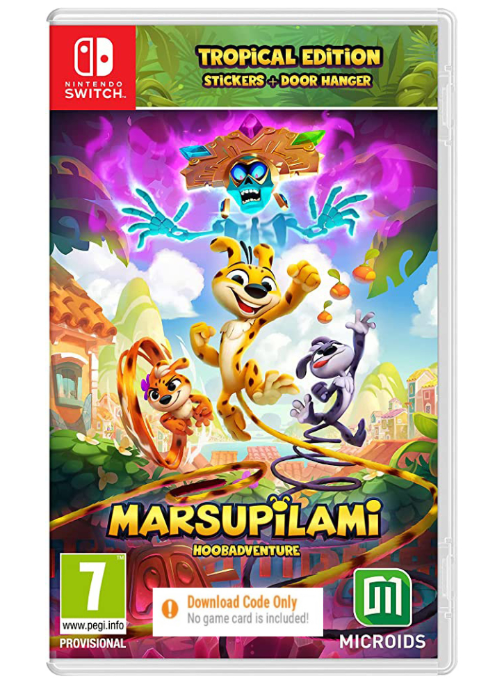 Marsupilami Hoobadventure Tropical Edition Нинтендо Суич