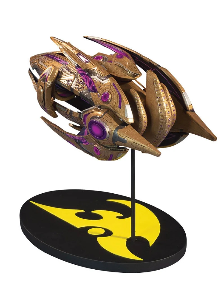 StarCraft Limited Edition Golden Age Protoss Carrier Ship 18cm