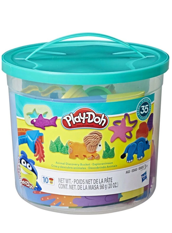 Set Play-Doh Animal Discovery Bucket (Excl.F) (E2388)