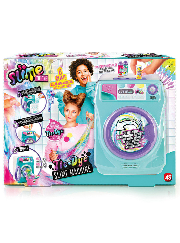 Set Plastilina So Slime Tie Dye Slime Machine (1863-00134)