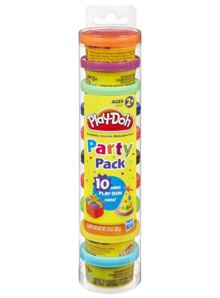 Set Plastilina Play-Doh Party Mini 10 Tubes (22037)