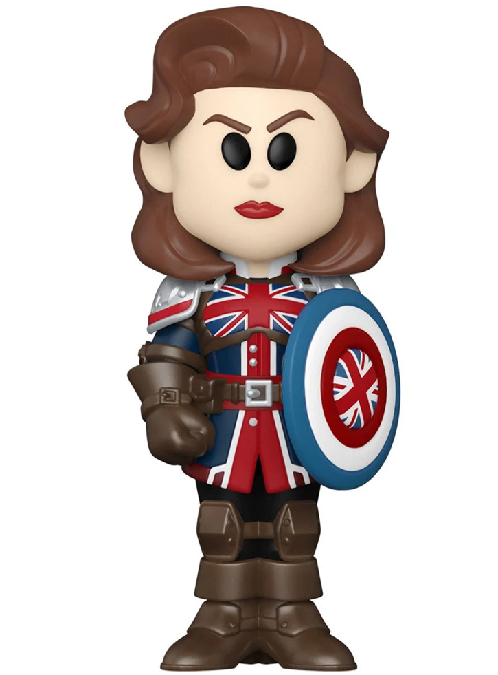 Vinyl Soda Marvel What If? Captain Carter 10cm