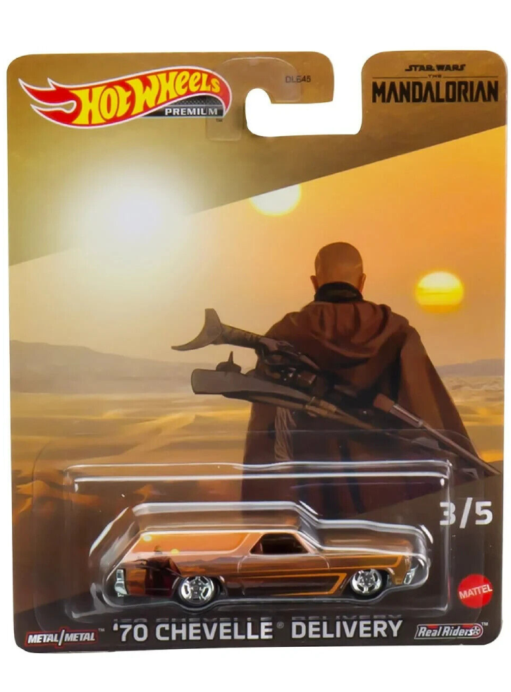 Hot Wheels Premium Disney Star Wars The Mandalorian 70 Chevelle Delivery (HKD04)